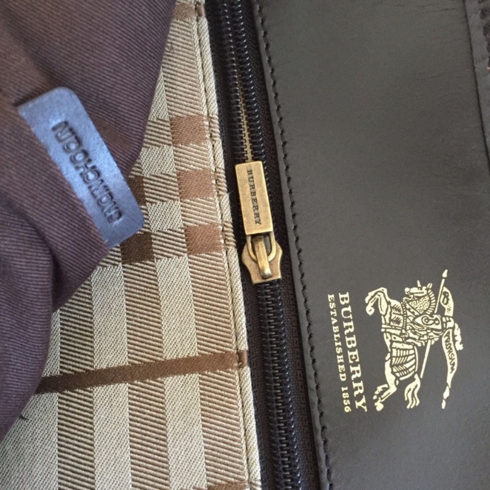 Burberry check large canvas tote - Picture 12 of 13